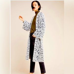 Anthropologie eyelash kimono!